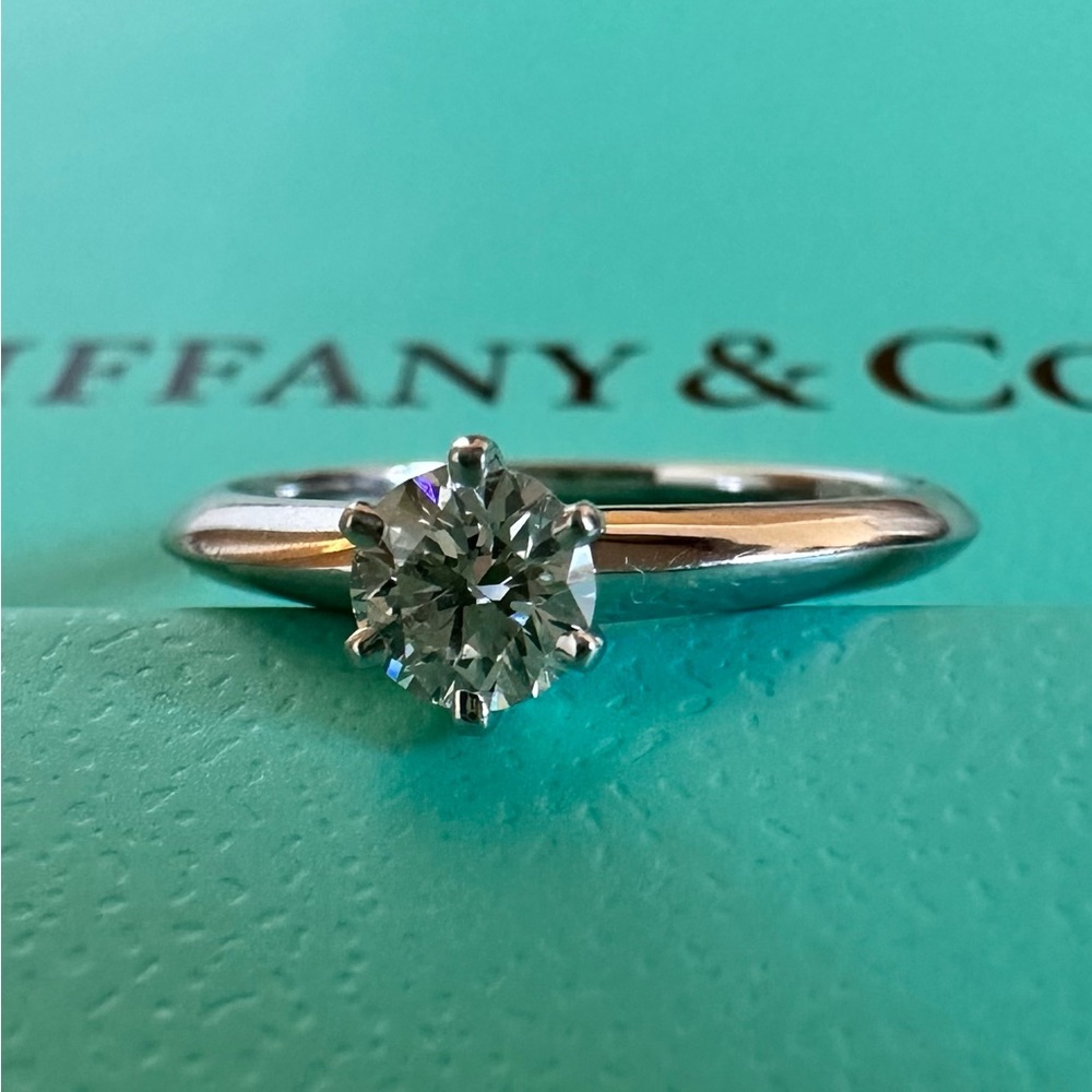 Tiffany&Co Solitaire Diamond Ring